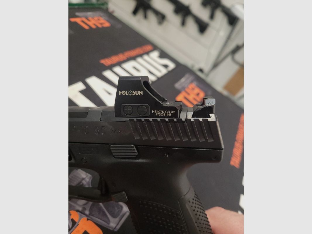CZ P10-SC 9mm + HOLOSUN gebraucht, Bild 5 von 6