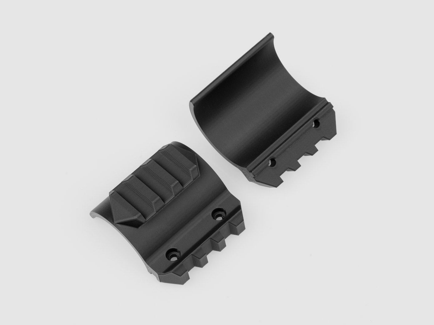 Bottle Clamp Huben GK1 Cal.25 Mini Pro – 3× Picatinny 21 mm | Spezialanfertigung | 3D-Druck