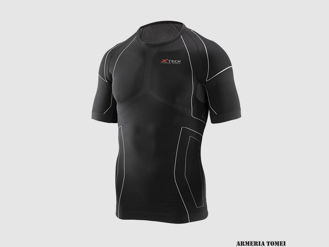 X TECH – RACE 3 SHORT SLEEVE SHIRT BLACK, image 1 of 2