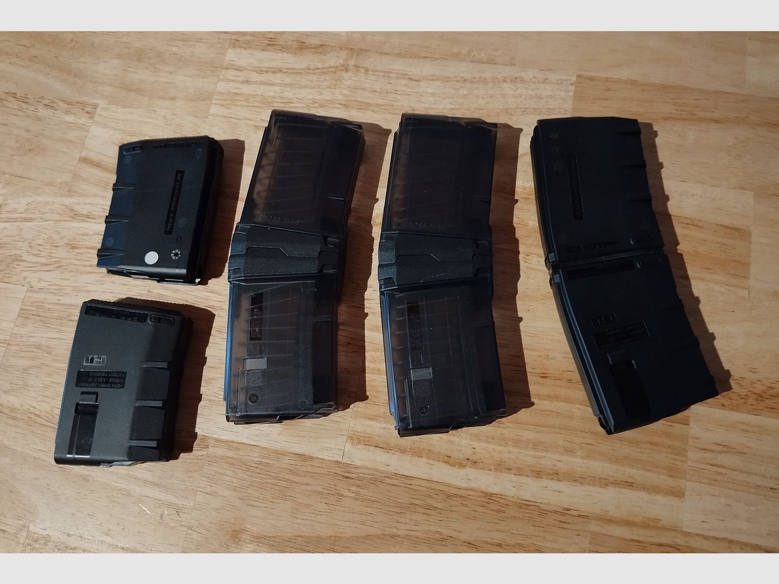 8 veces 10 cartuchos cargadores para la Hera the15th Sport cal 223 Remington