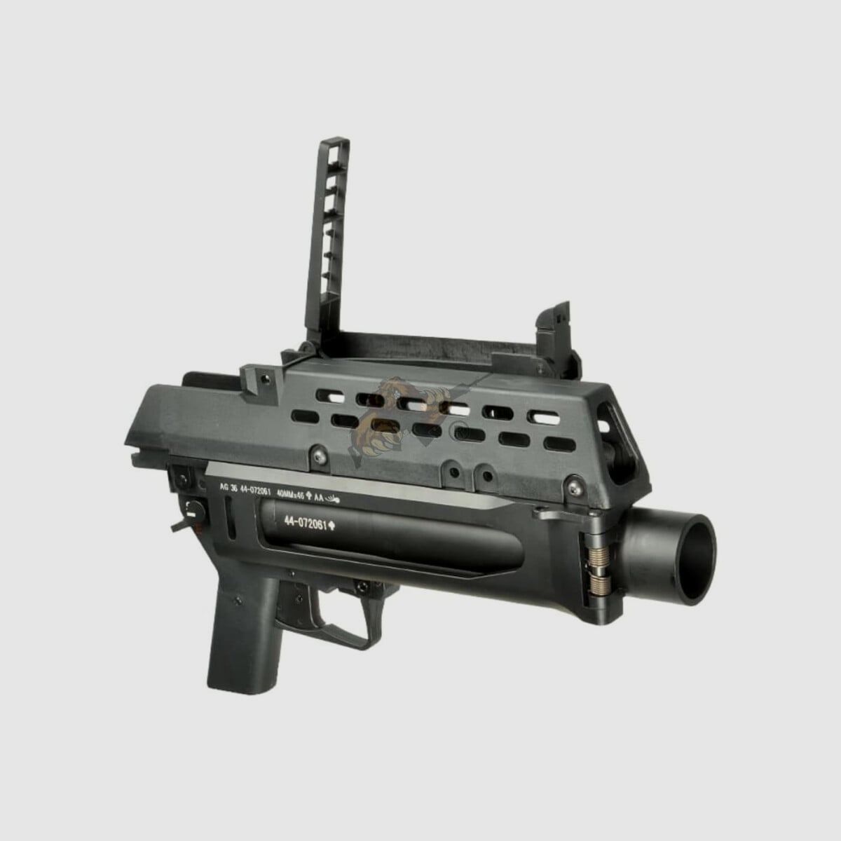 AG-36 Airsoft Granatnik w czarnym, zdjęcie 2 z 3