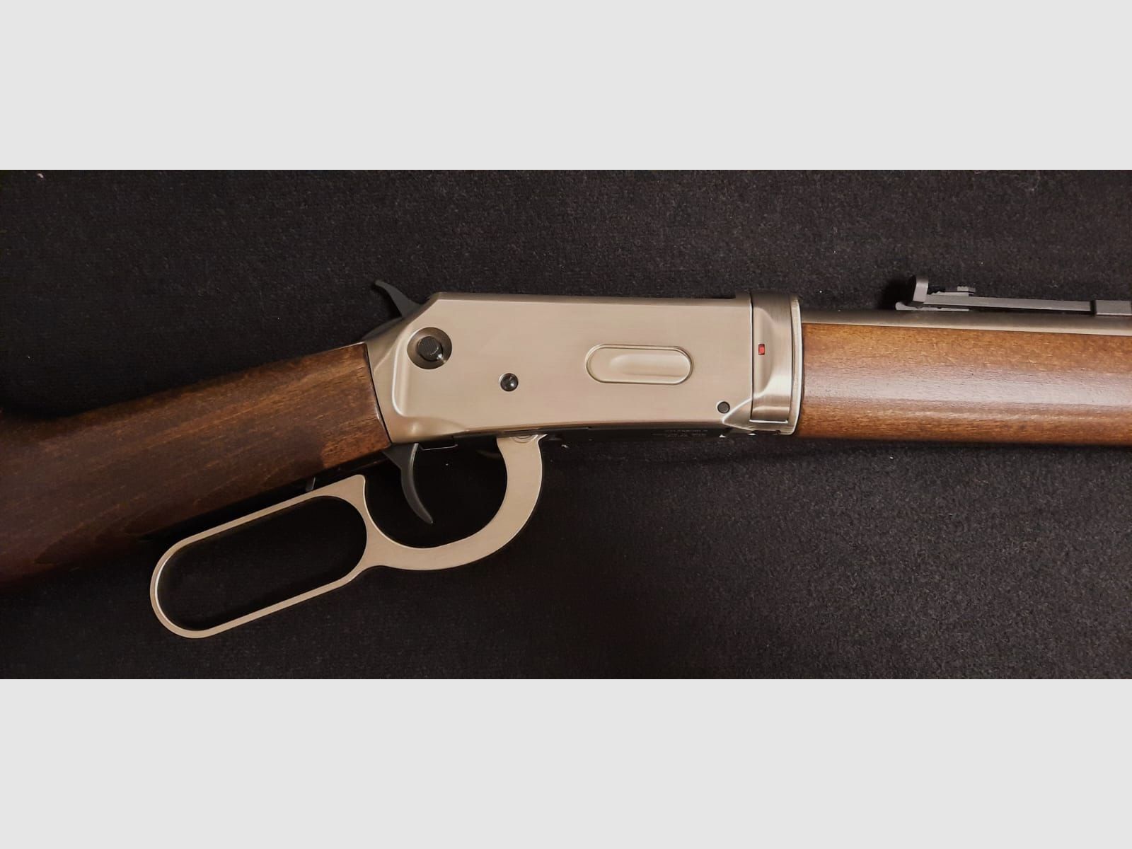 Walther Lever Action CO2-Gewehr 4,5 mm Steel Finish