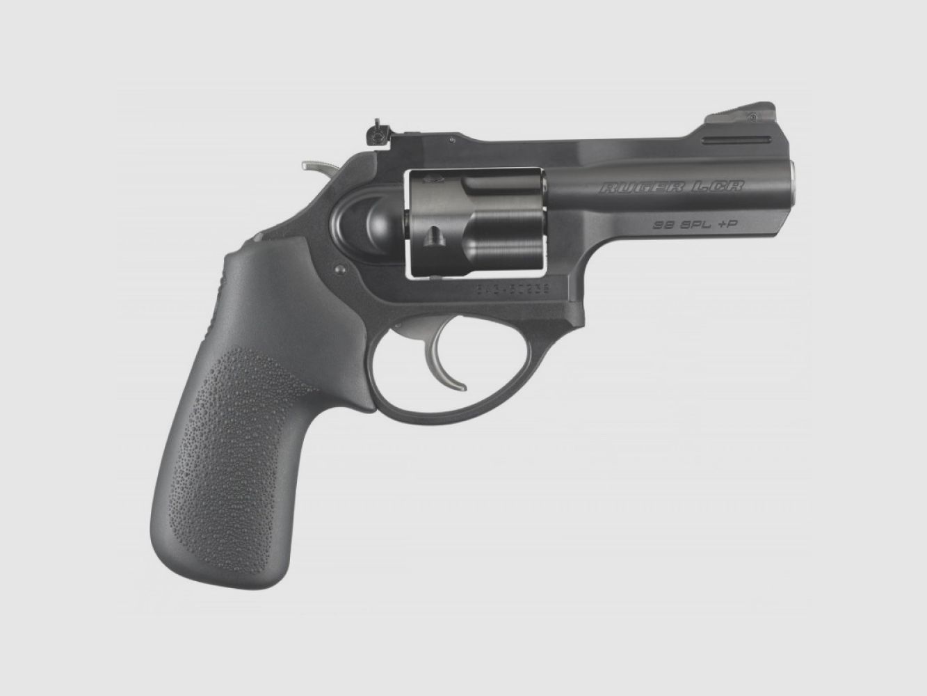 Ruger Revolver - DA, LCR, LCR3 , .38 Spl +P, Matte Black, Synergistic Hard Coat, 3"