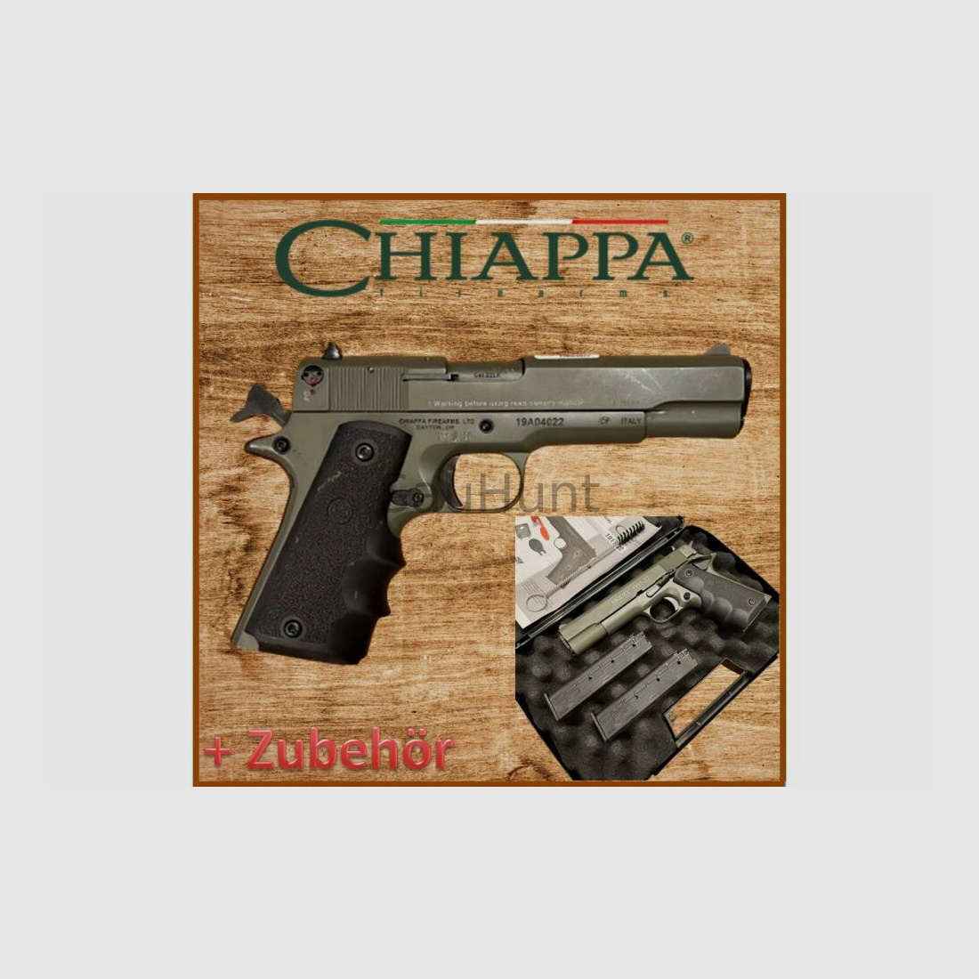 Pistole - Chiappa 1911 FULL im Kaliber .22LR	 Sofort verfügbar