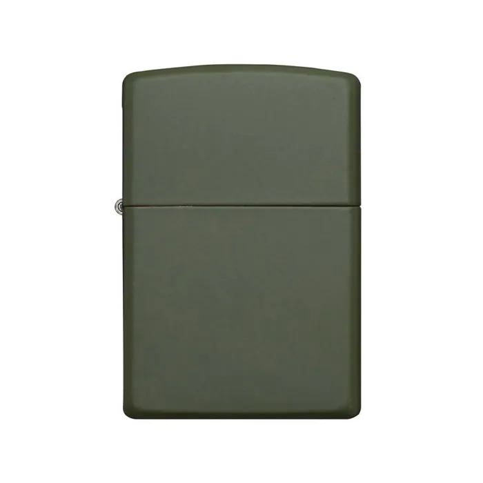 Encendedor Zippo de gasolina mate verde (oliva)
