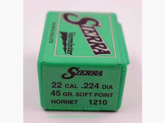 Sierra Bullets, proiettili da caccia Santa Fe .22 (.224)