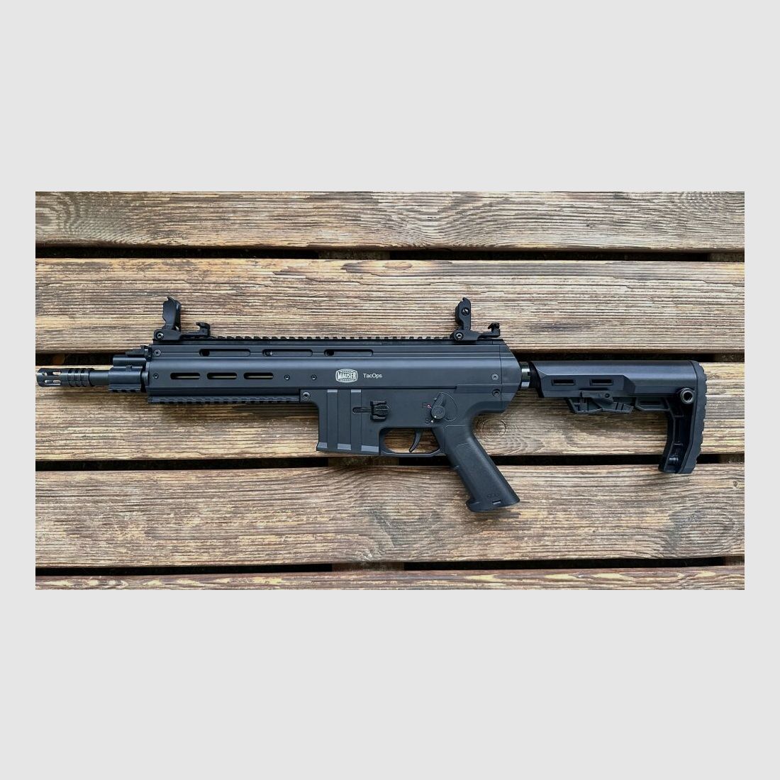 GSG Mauser TacOps schwarz Superset 22 Schuss Mag .22lr