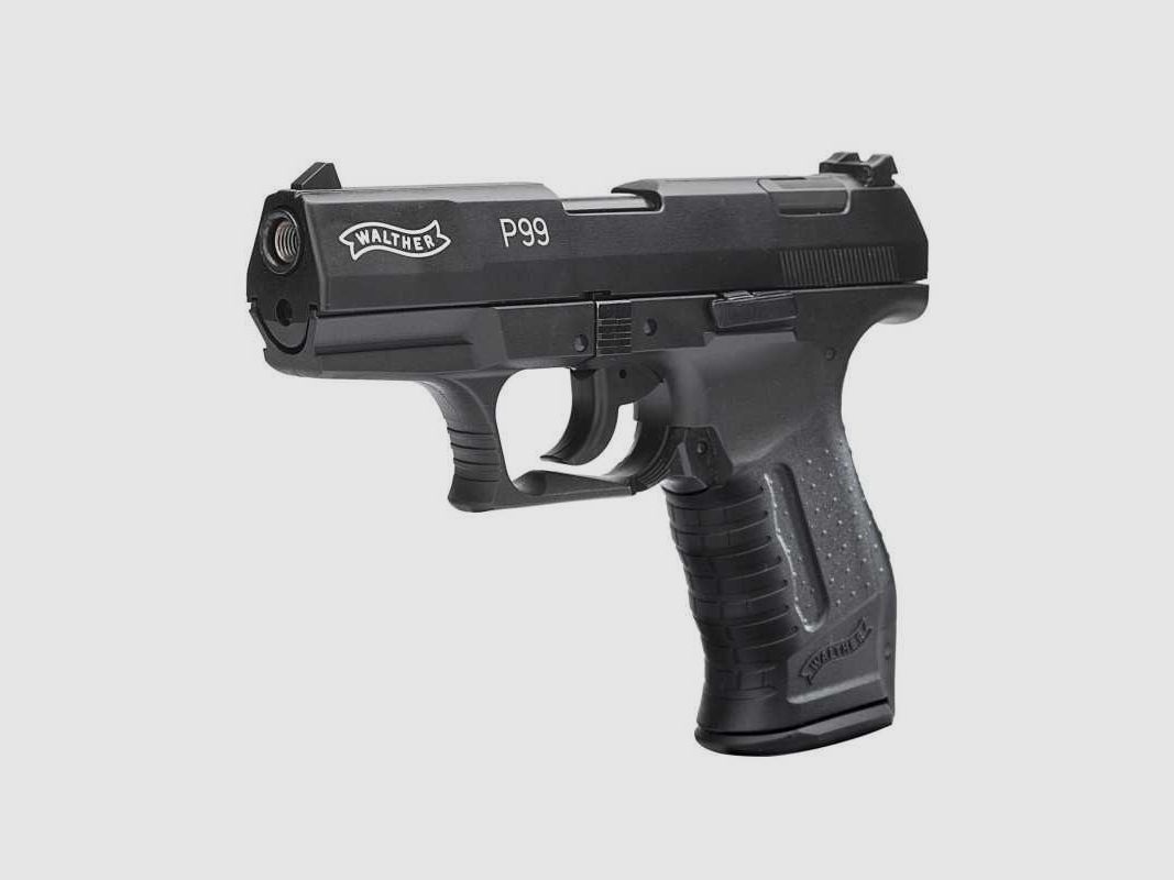 Walther P99 9mm P.A.K. pistolet strzelający na alarm czarny