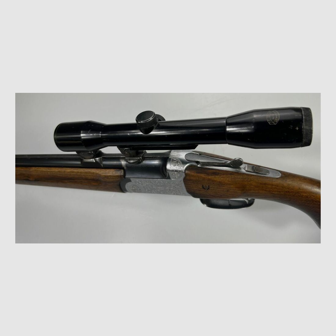 Fusil à double canon Zoli avec lunette de visée