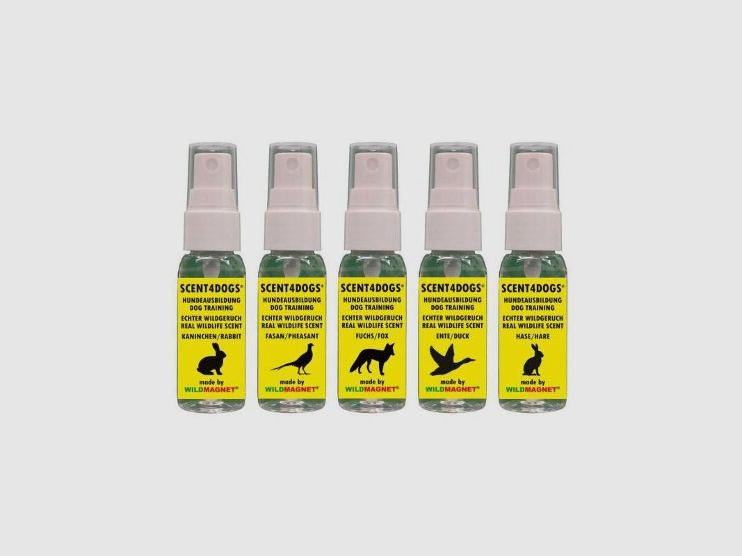 Wildmagnet Wildgeruch Hundeausbildung SCENT4DOGS