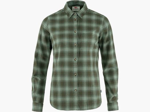Fjällräven Bluse Övik Flannel Deep Forest/ Patina Green