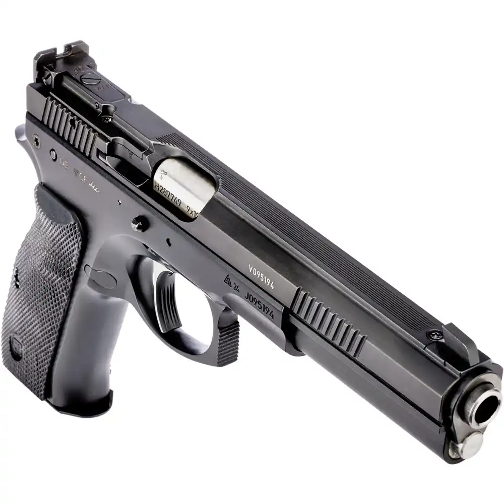 CZ75 Sport II OR, Kal.9x19mm „Oschatz“ LL:6″ Black, Bild 6 von 8