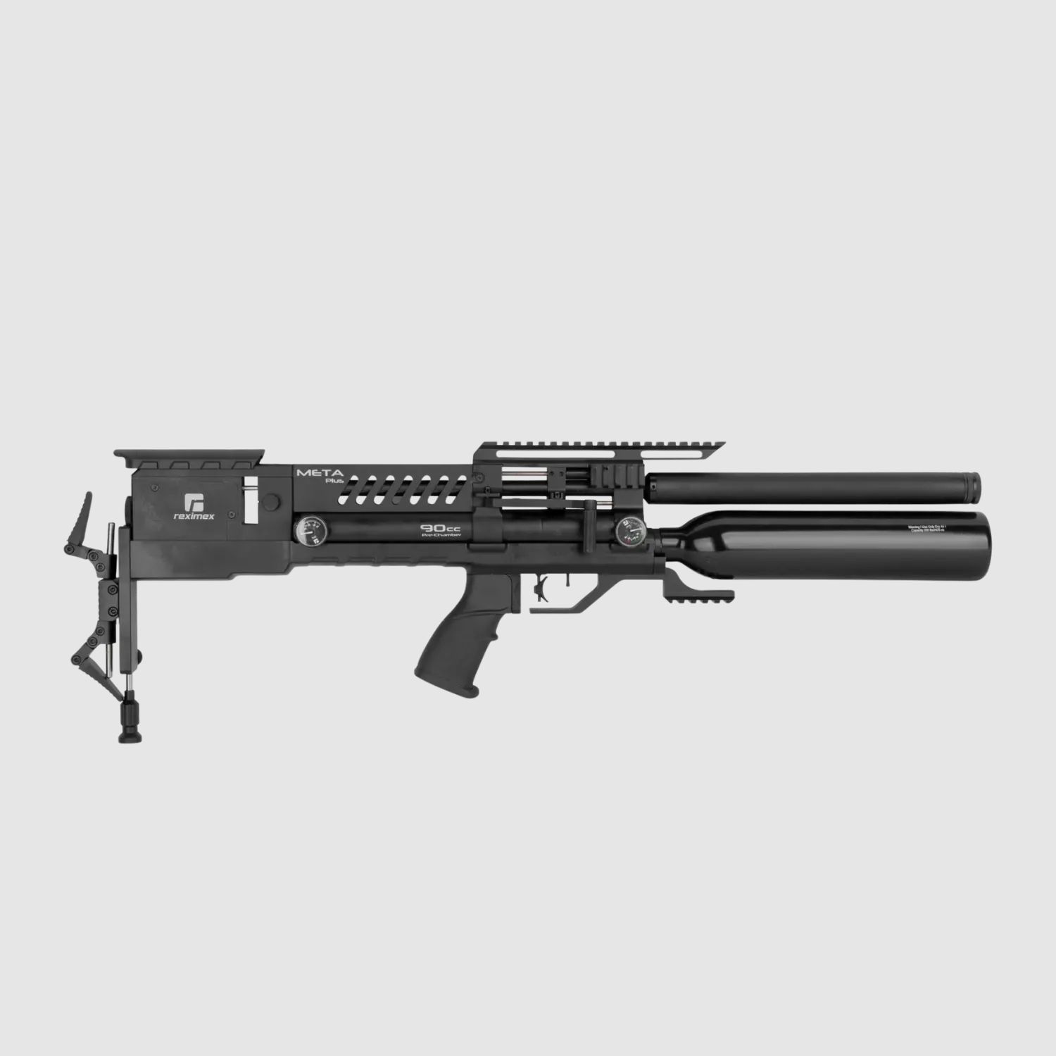 Reximex Meta Plus Carabine à air noire 4,5 mm Diabolo