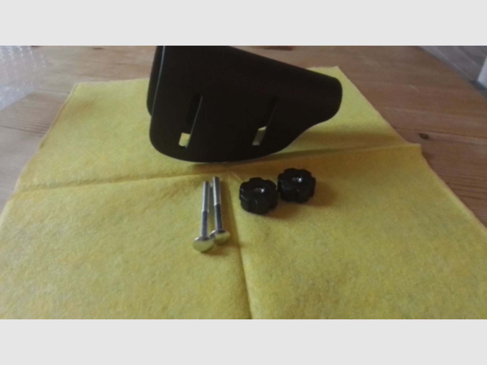 Verstellbare Schaftbackenerhöhung