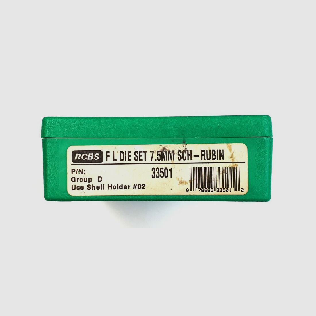 RCBS Reloader Special Full Length Die Set, 7.5mm Schmidt-Rubin Matrices