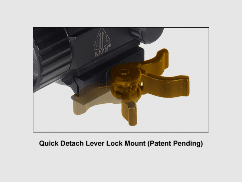 Leapers – 3.8 Inch 1×30 Single Dot Sight TS, Bild 4 von 6