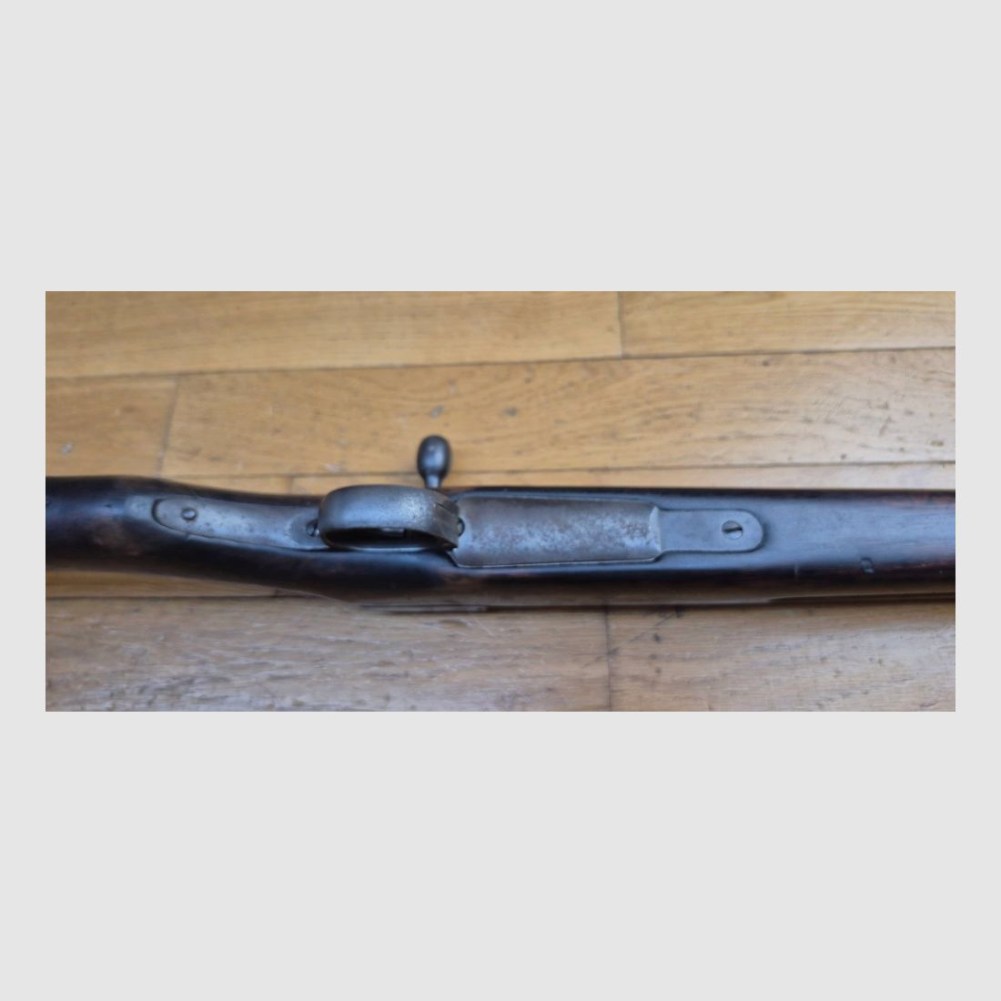 Sehr schönes japanisches Gewehr Arisaka Typ 38 – Originalkaliber 6,5×50 – Arsenal von Kokura Ende 1939 – Thailand-Bestellung von 1940 – Originalbrünierung zu 99% – Mechanik und Lauf sehr gut – Schöne Markierungen – Bajonettanschluss – TBE +, Bild 11 von 34