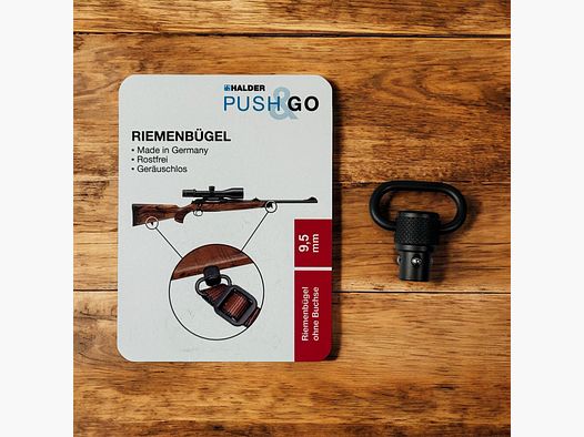 Support de sangle Halder sans douille ø 9,5