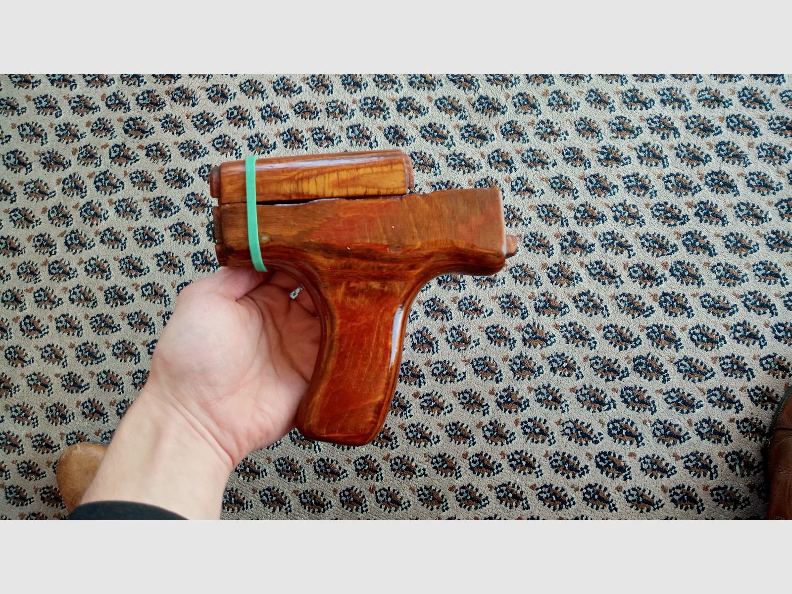 Originele Roemeense AK handbescherming s.g. Ezel-Pimmel (Uluc) Laagjeshout Romy Donkey Dong voor PM md.63 md.90 AIMR AIMS // AKM voorhand ideaal voor Cugir WASR