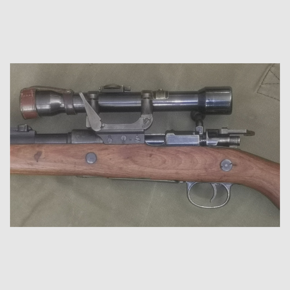 K98 SS-Scharfschützen mit Kahles Helio 4 Nummerngleich