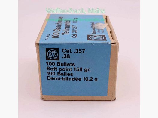 RWS (WZd.Fa.Rottweil) FFW projectiles