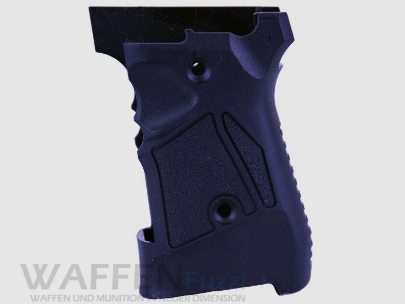 Grip shells made of black plastic for Zoraki 914 blank-firing weapon