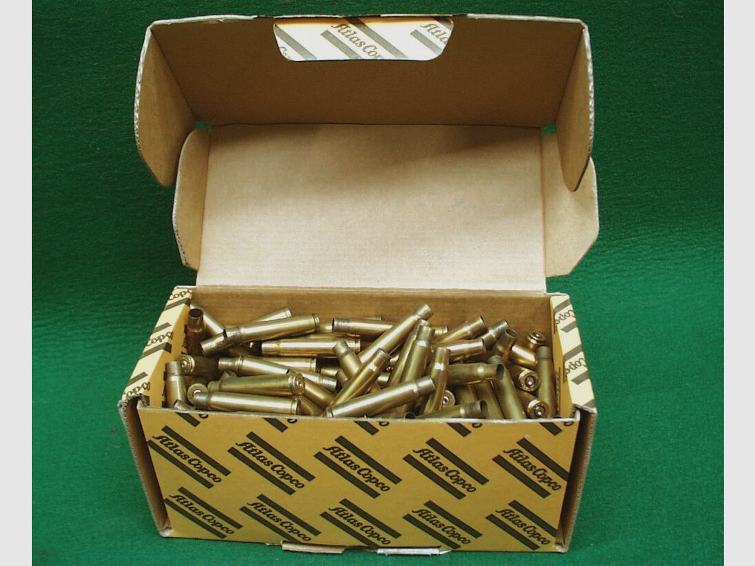 S&B, Geco, TSC... Étuis 8x57 IS, d'occasion