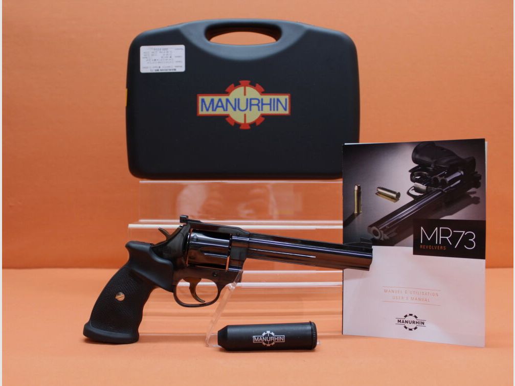 Manurhin Revolver .357Magnum Manurhin MR73 Sport 6" Lauf/ Mikrometervisier/ einstellbarer Abzug, Bild 3 von 9