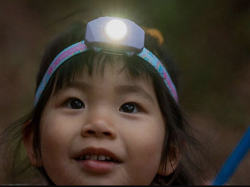 Ledlenser Kinderstirnlampe KidLed 4R | lila, Bild 4 von 8