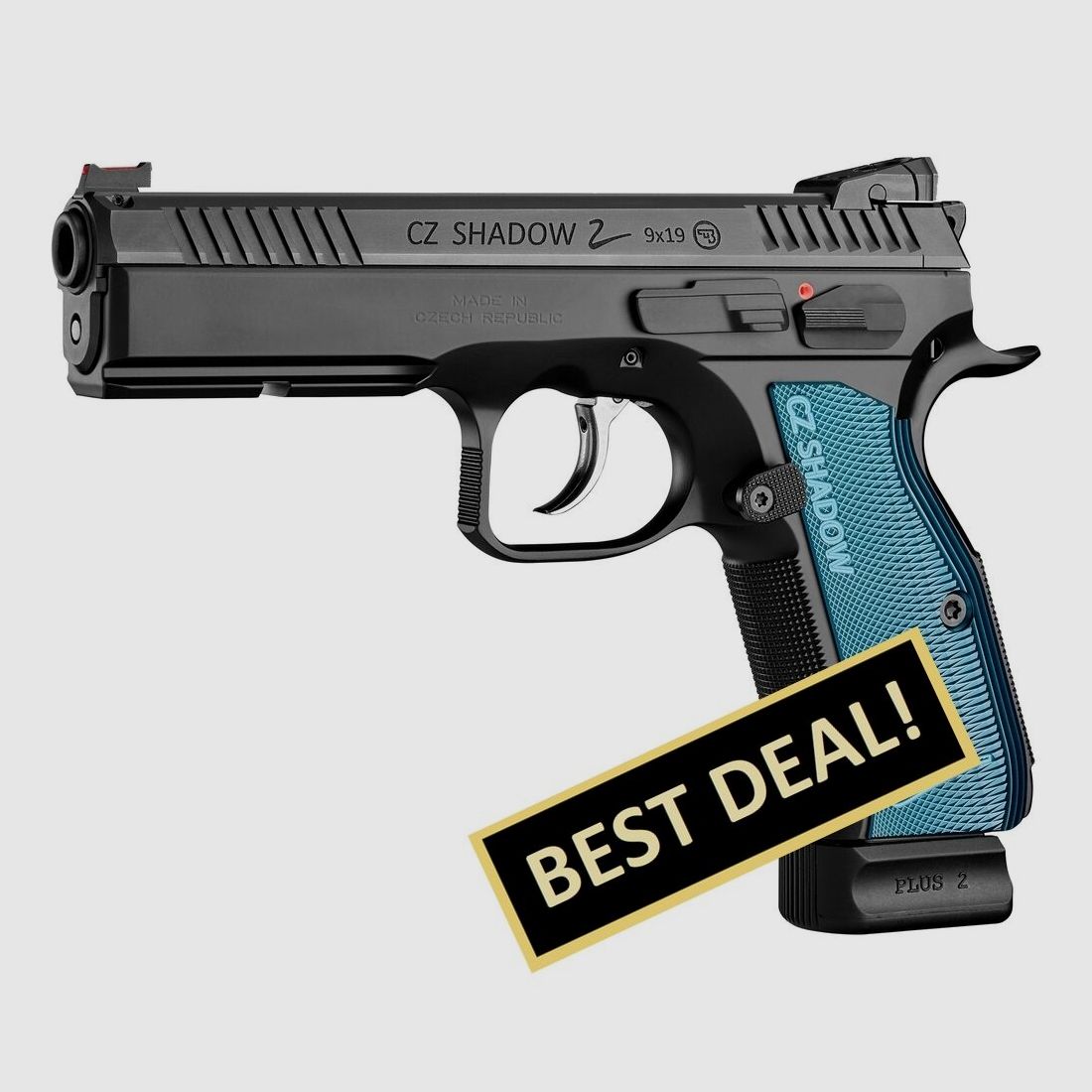 CZ SHADOW 2 SA/DA Schwarz/Blau 9mm