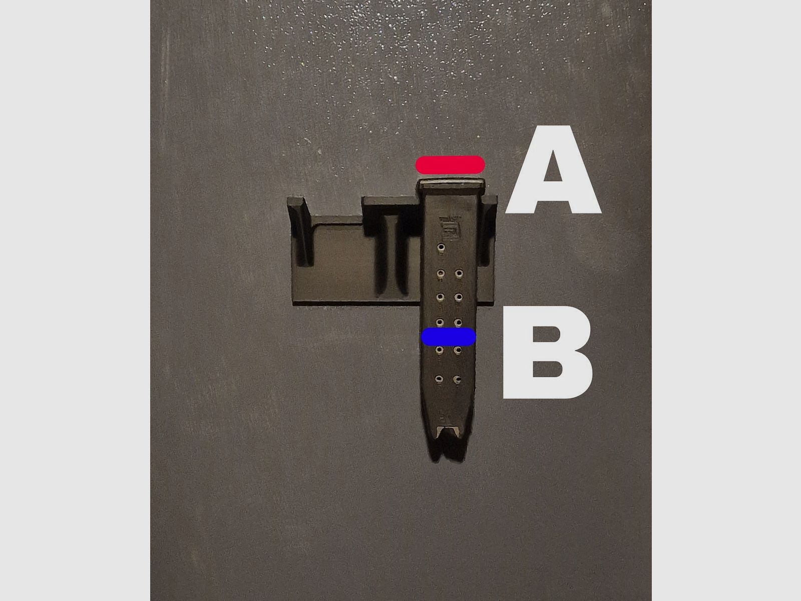 Magazinhalter für z.B. Glock, HK, AR-15 usw.