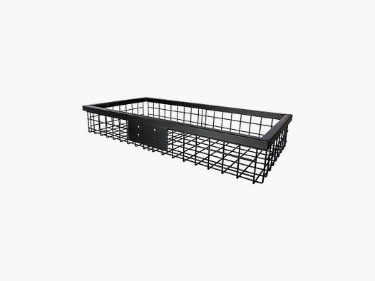 Heckträger 1020x530x165 mm beschichtet Schwarz Matt