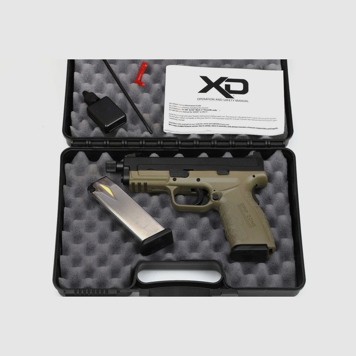 HS XD-9 4.0 Mod.2 FDE, image 3 of 6