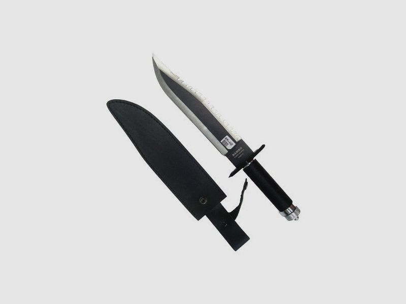 JS-TACTICAL CUCHILLO RAMBO II CON KIT DE SUPERVIVENCIA Y FUNDAS