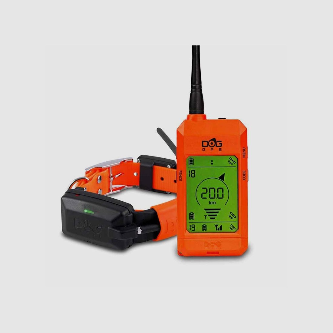 Gps Dogtrace X25 - arancione (telecomando + collare + caricatore), immagine 2 di 6