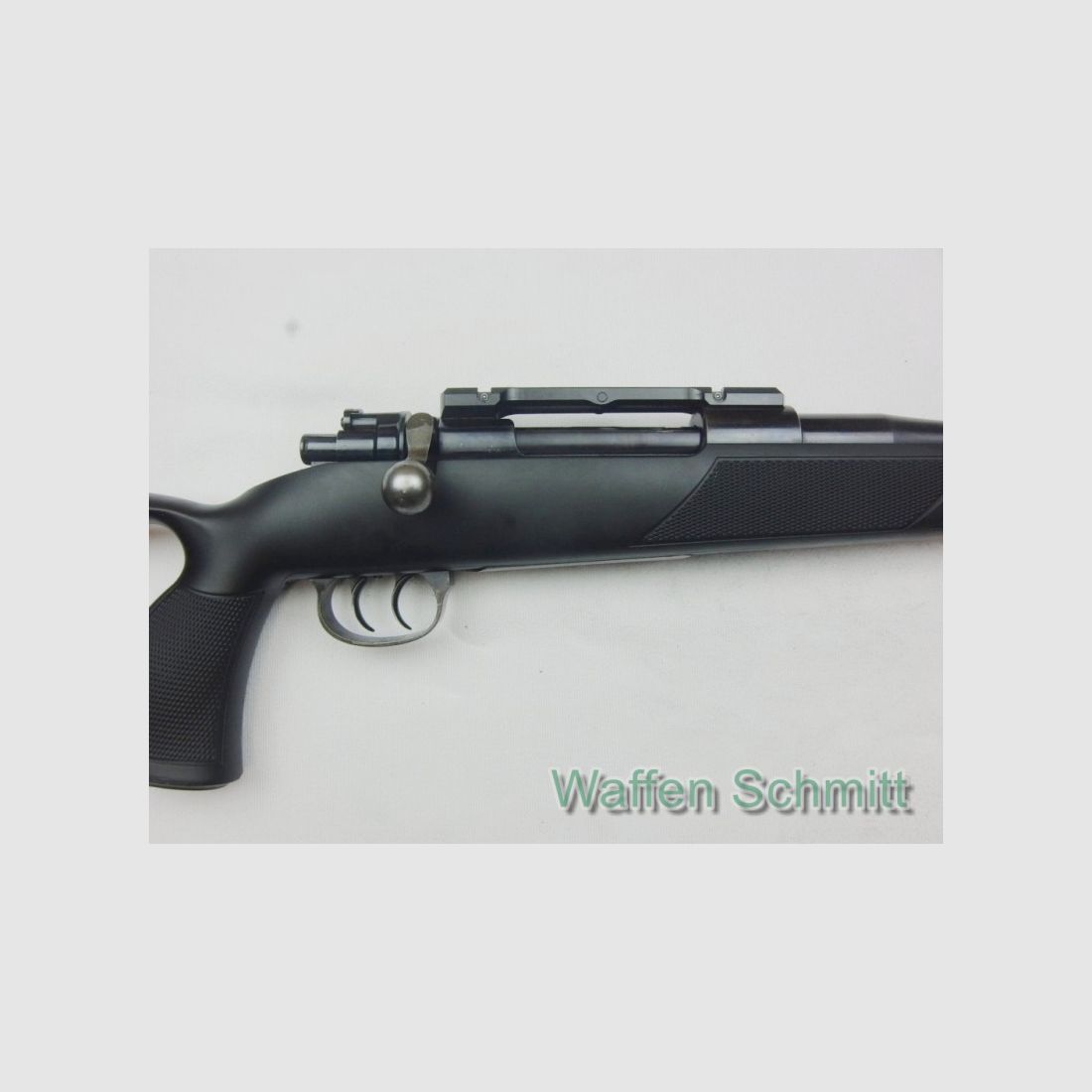 Repetierbüchse Mauser M98, Kaliber 8x57JS mit Lochschaft u.Dentlermontage-Base!!!