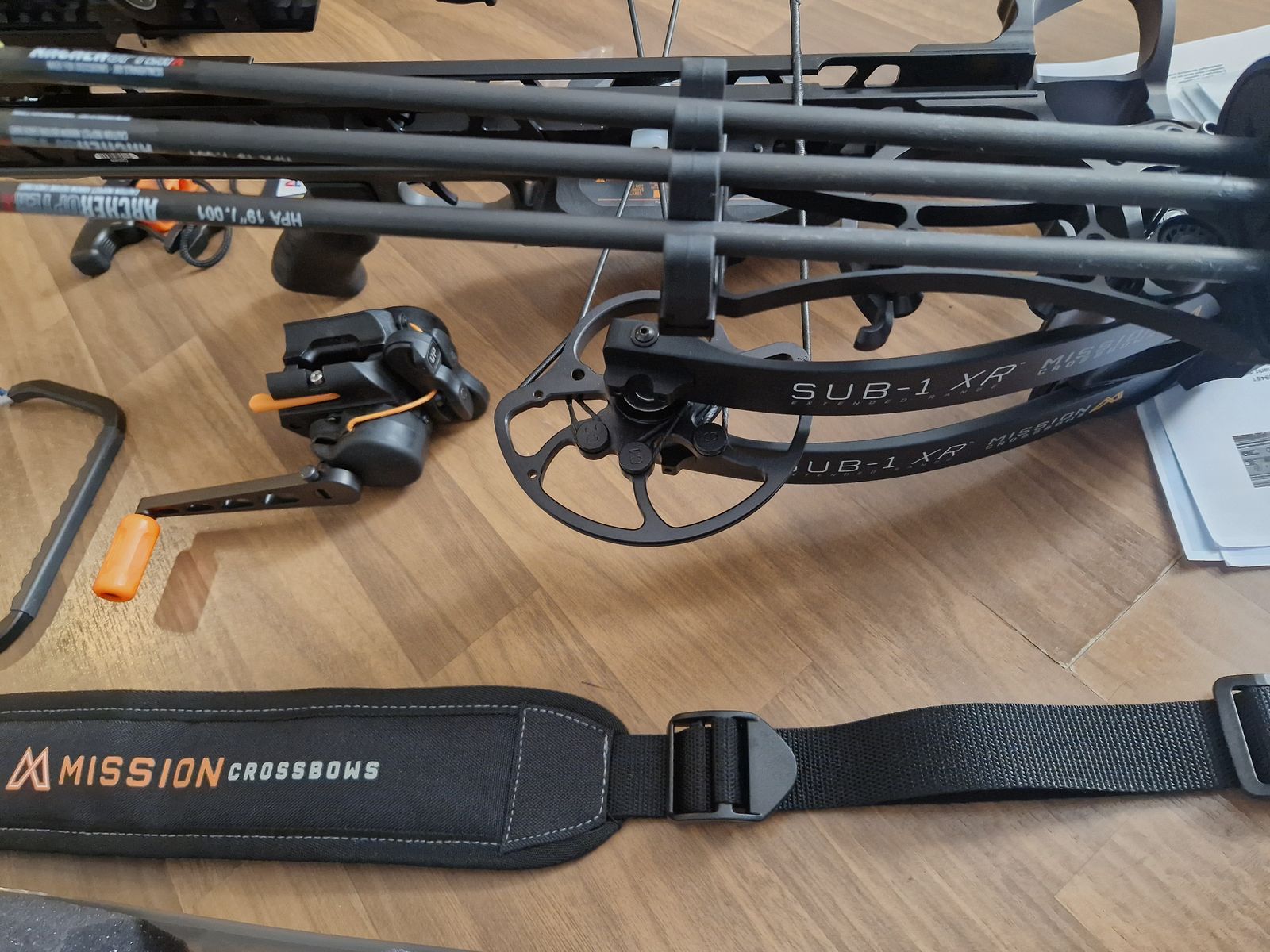 Mission Sub-1 XR Crossbow, Armbrust, Set