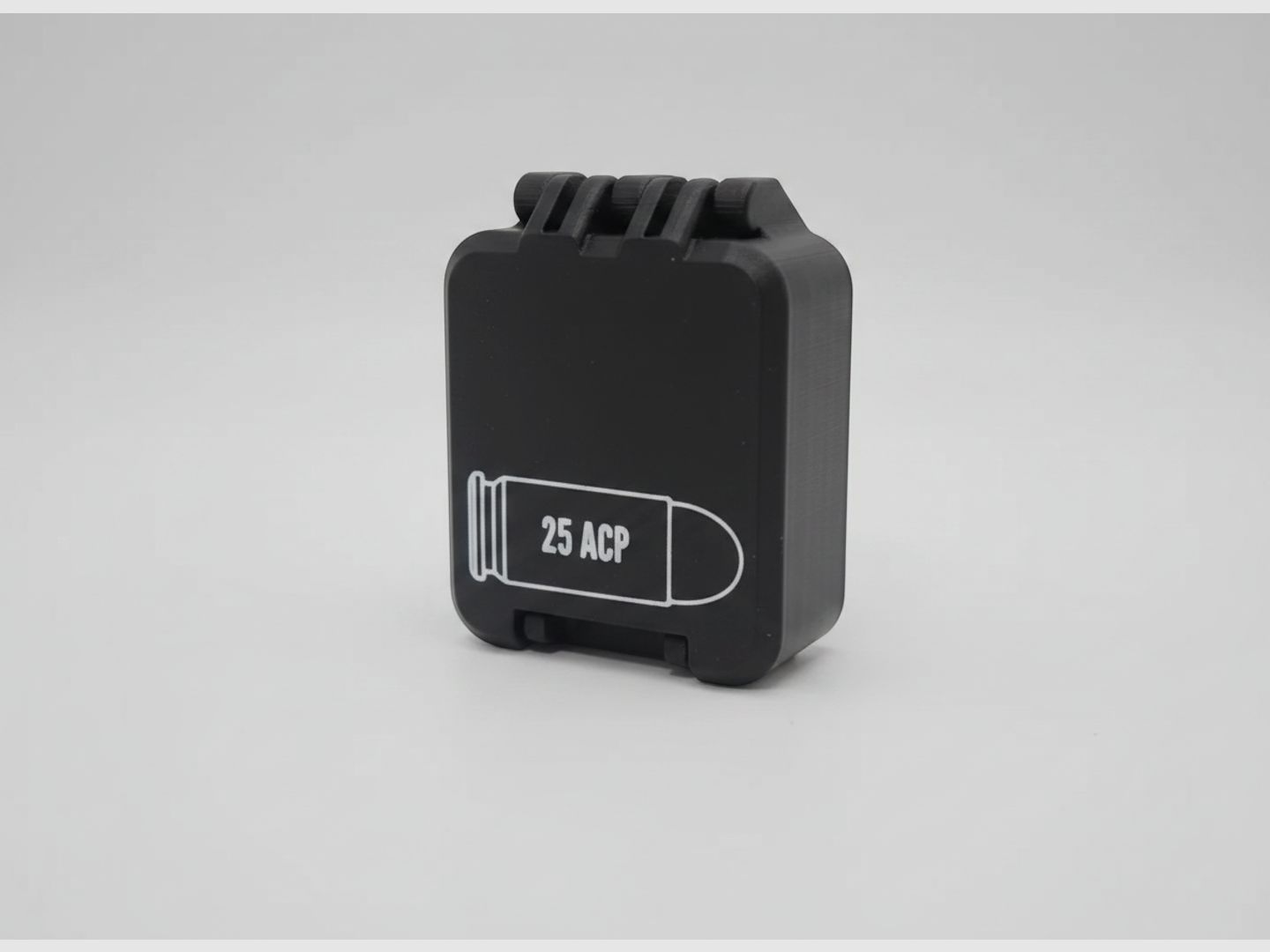 Filamelt Munitionsbox / 25 ACP / 'Klapp- / Rastdeckel' / Patronenbox, Ammo Box