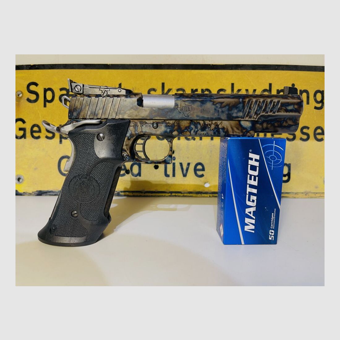 STI Target Master (Einzelstück - bunt gehärtet!)