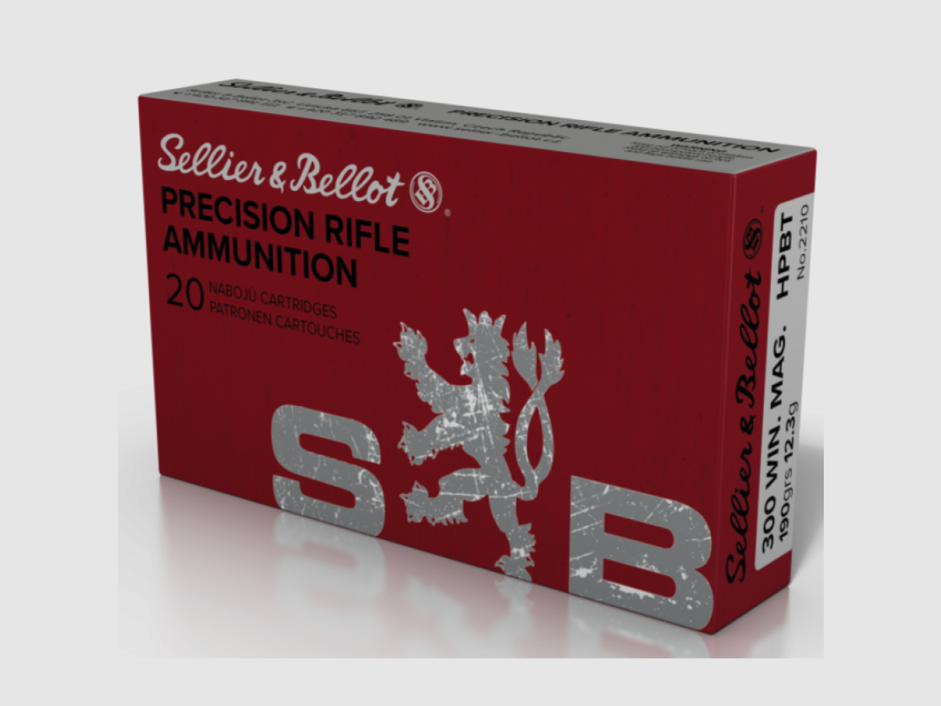 300 Win Mag S&B HPBT 190gr VE20