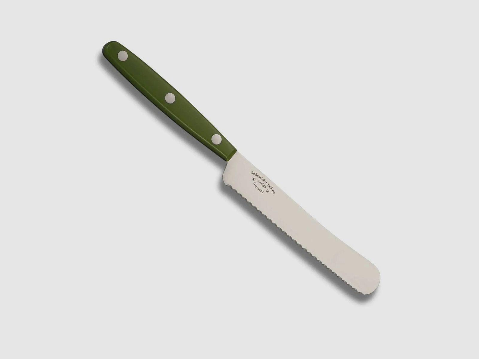 PUMA IP Buckelsmesser / Brötchenmesser olive grün