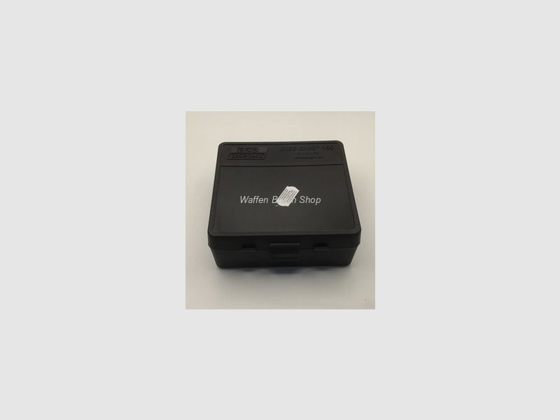 MTM Munitionsbox mit Klappdeckel 100RDS .38/.357 Schwarz