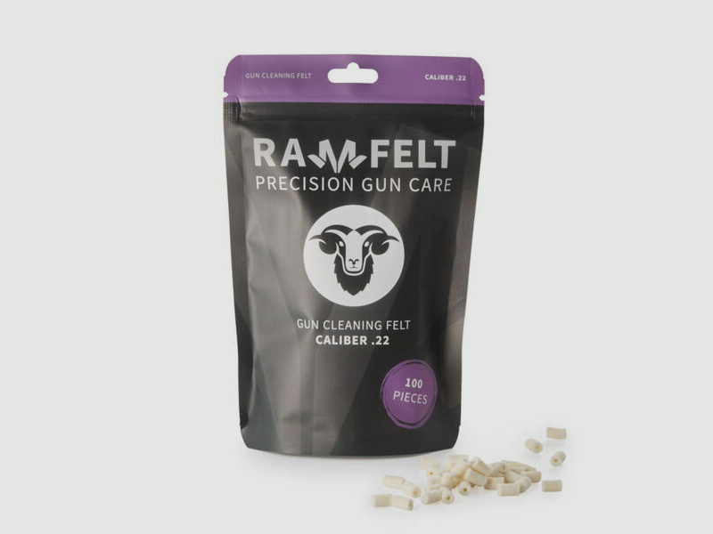 Limpiador de cañón Ramfelt de fieltro - .22