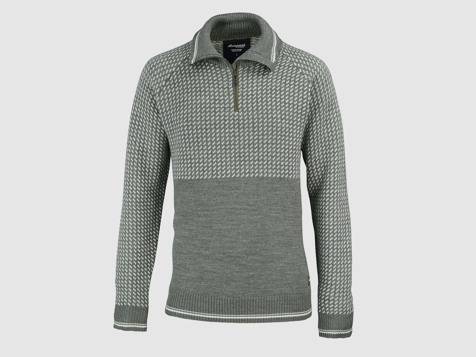Bergans Pullover Alvdal Wool Half Zip