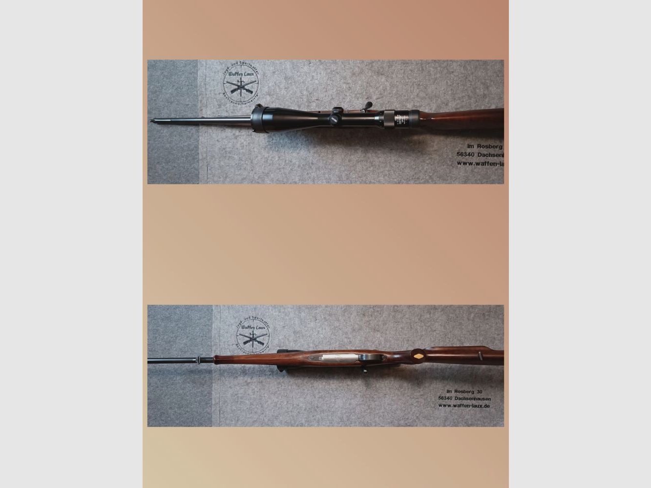 Waffen Adamy Suhl Mauser Argentino 98er mit ZF Docter3-12x56
