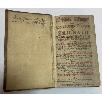 Deutscher Druck von 1745, Bild 2 von 10