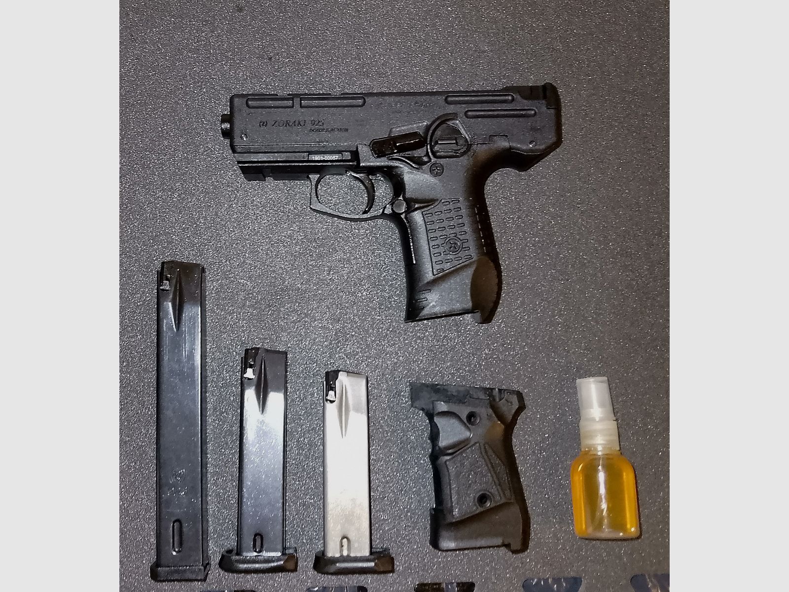 VK Zoraki 925 + Zoraki 914 Umrüst Kit Schwarz PTB 1005
