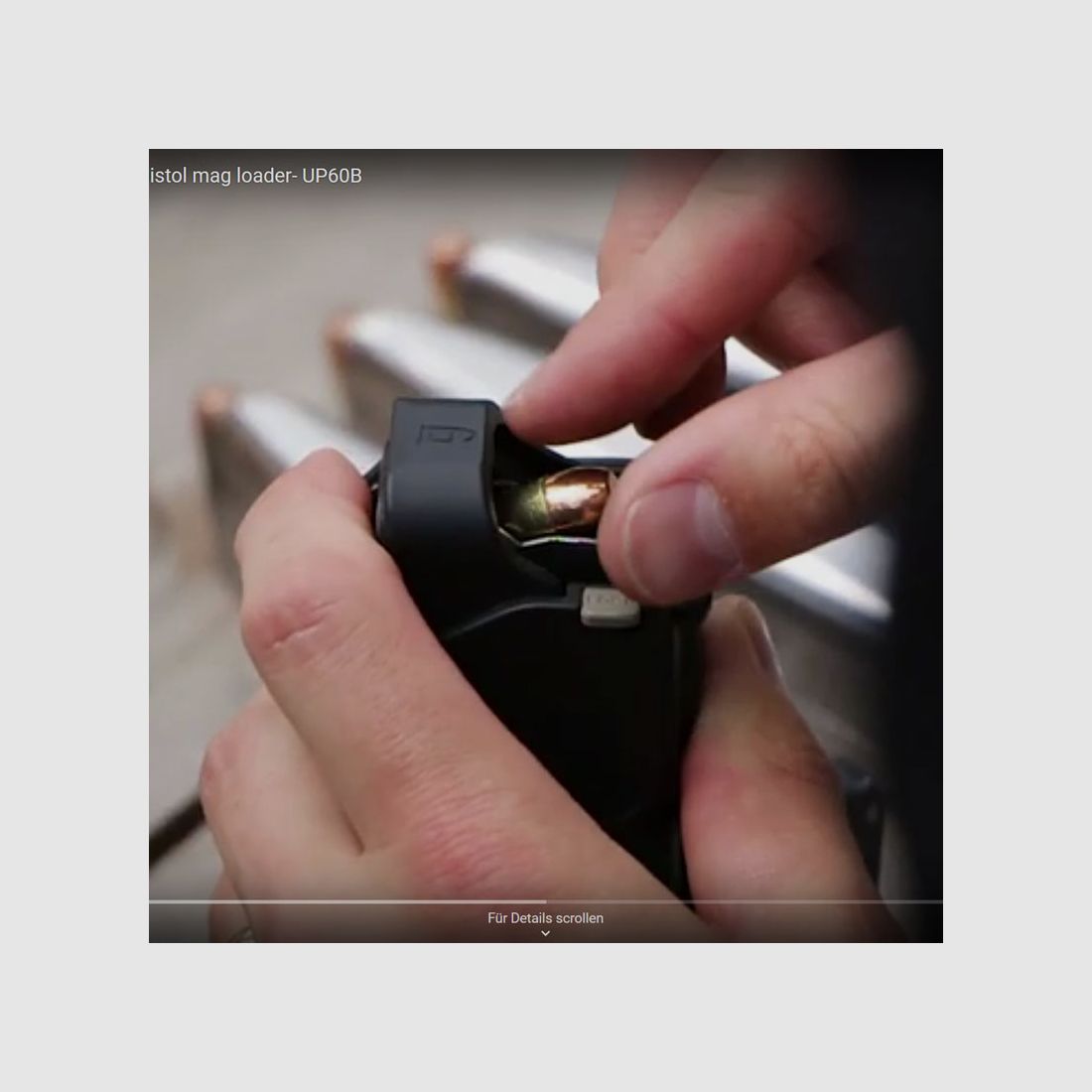 MAGLULA UpLULA Universal Magazinladehilfe 9mm - .45