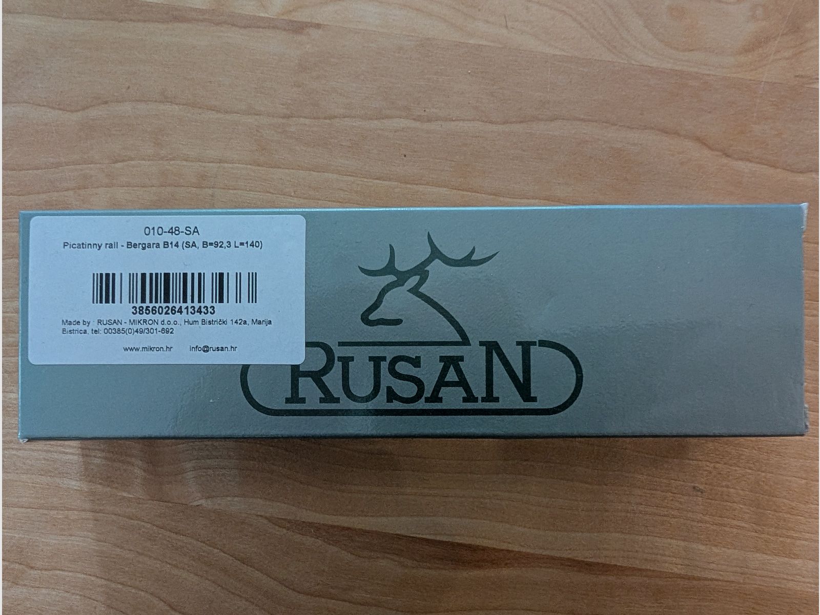 Rusan Picatinny Schiene Stahl Bergara B14 SA