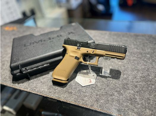 Glock 17 Gen5 Coyote, Kal. 9mm P.A.K - NEU, OVP!